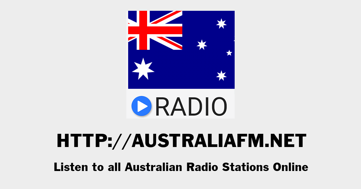 referir Montón de Cuervo Listen to all Australian Radio Stations Online